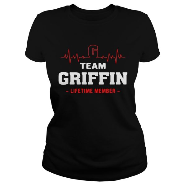 Team Griffin lifetime member shirt