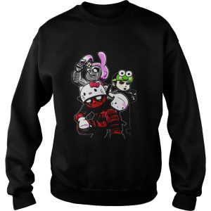Team Hello Kitty Deadpool Colossus And Negasonic Teenage Warhead shirt 3