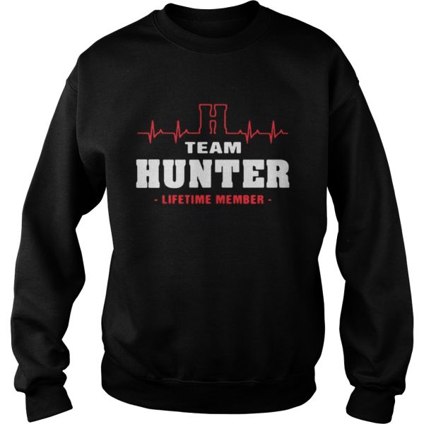 Team Hunter lifetime member shirt