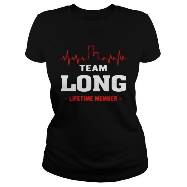 Team Long lifetime member shirt