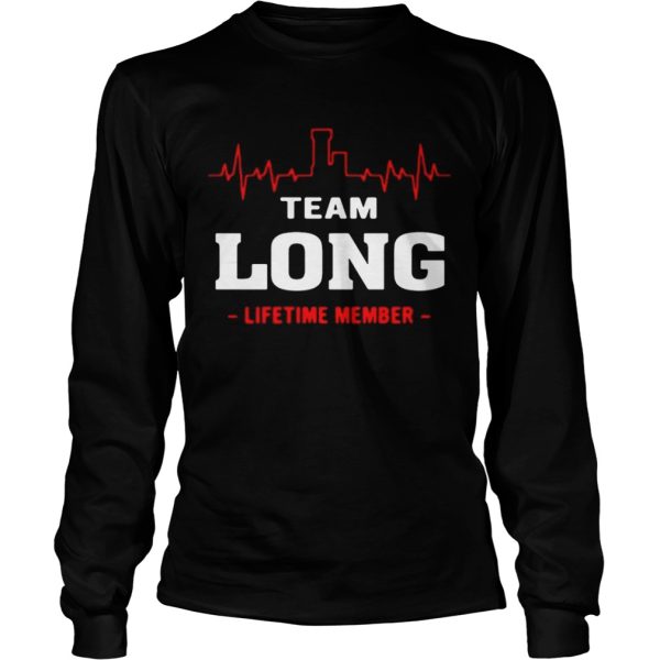 Team Long lifetime member shirt