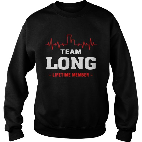 Team Long lifetime member shirt