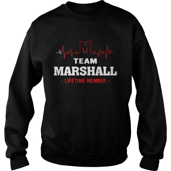 Team Marshall lifetime member shirt