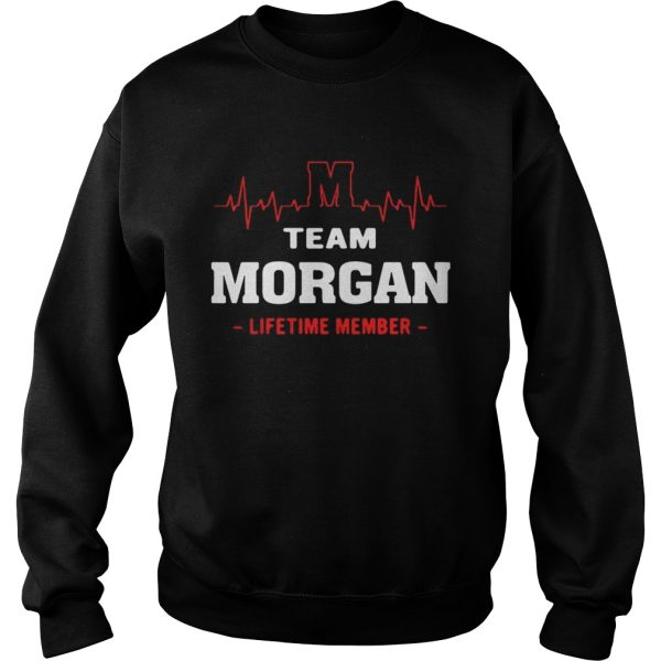 Team Morgan lifetime member shirt