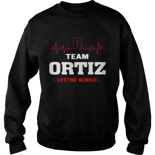 Team Ortiz lifetime member shirt