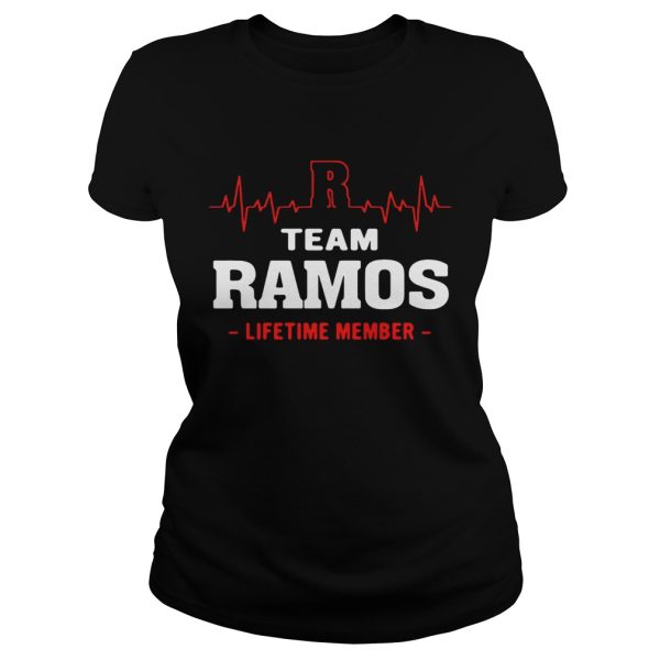 Team Ramos lifetime member shirt