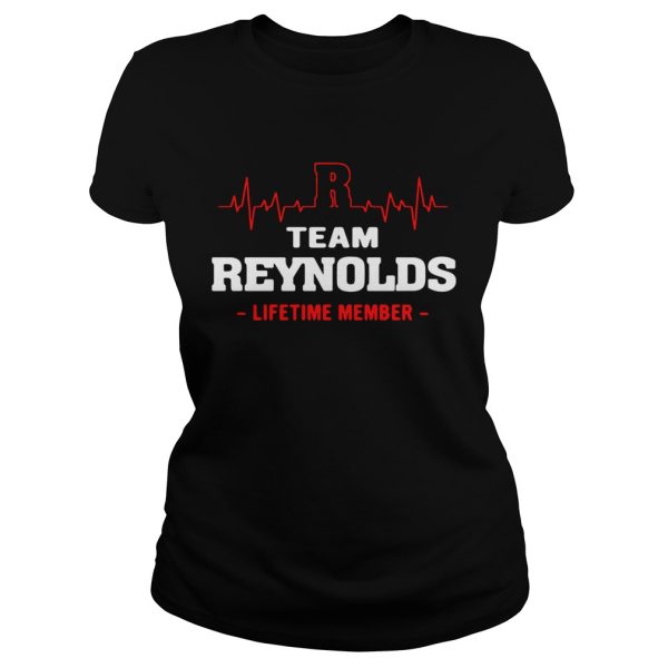 Team Reynolds lifetime member shirt