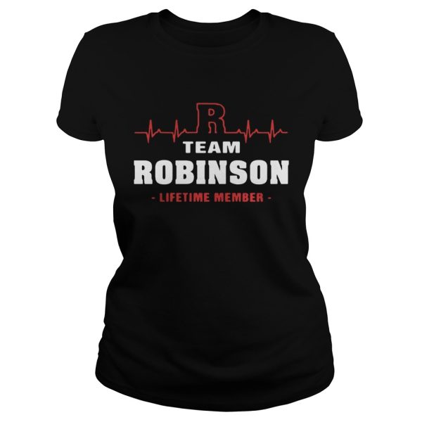 Team Robinson lifetime member shirt