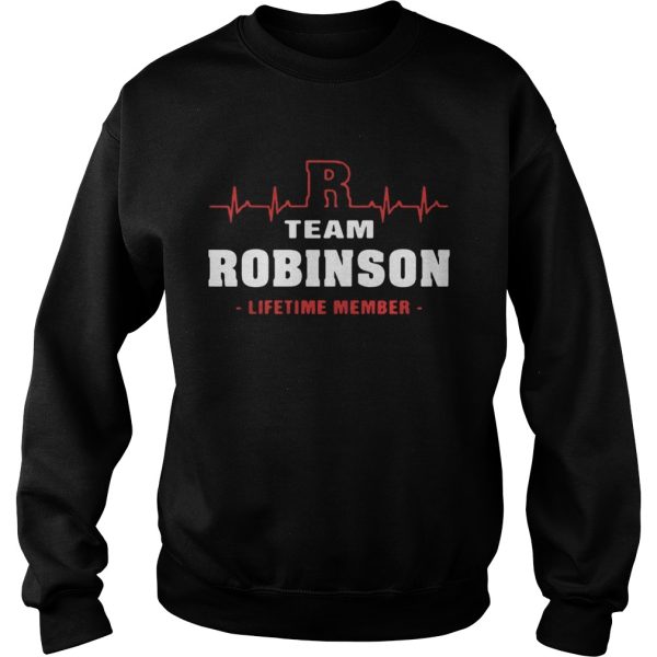Team Robinson lifetime member shirt