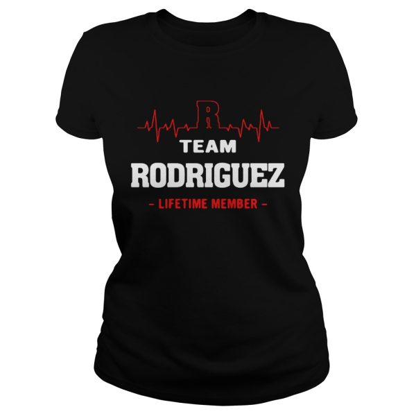 Team Rodriguez lifetime member shirt