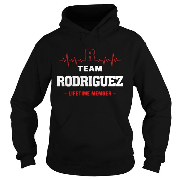 Team Rodriguez lifetime member shirt