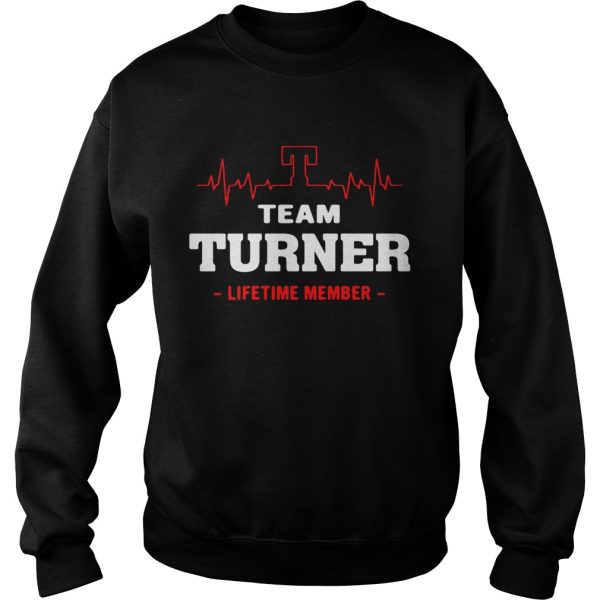 Team Turner lifetime member shirt