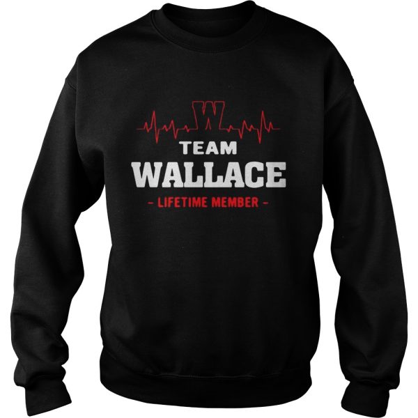 Team Wallace lifetime member shirt