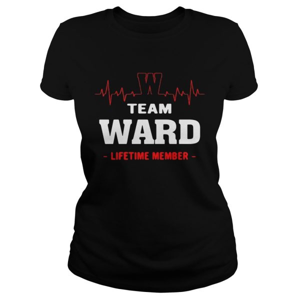 Team Ward lifetime member shirt