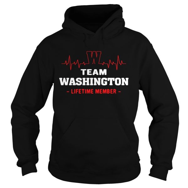 Team Washington lifetime member shirt