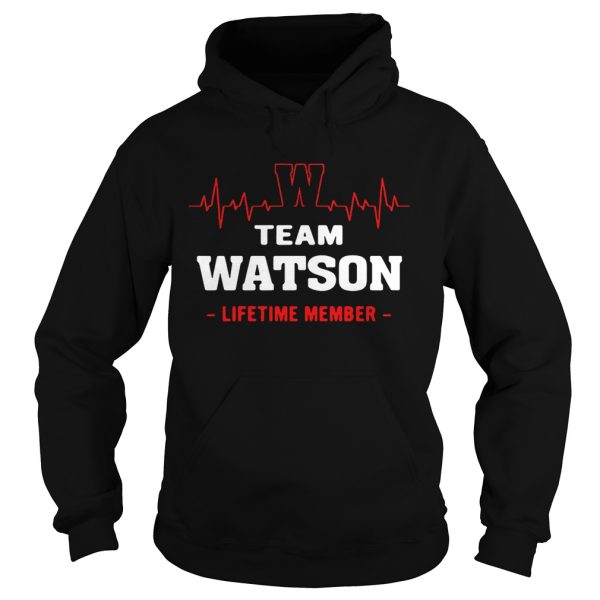 Team Watson lifetime member shirt