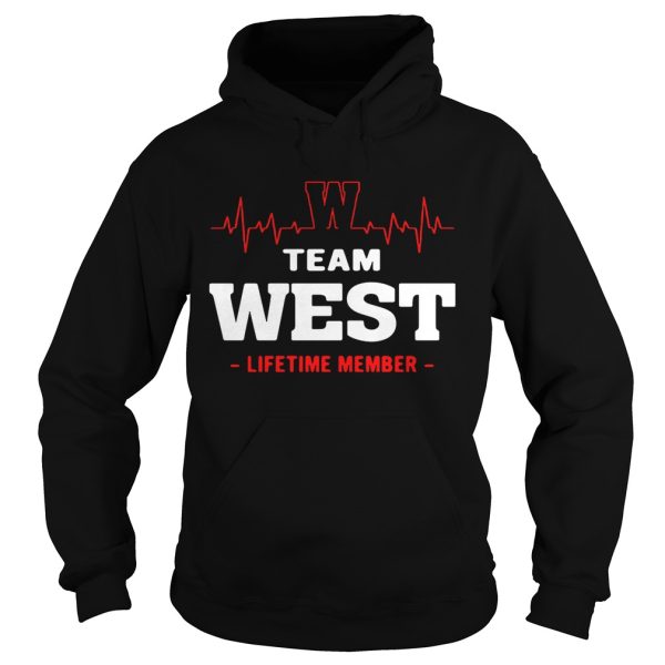 Team West lifetime member shirt