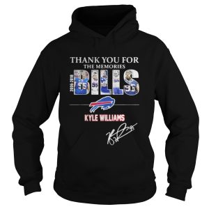 Thank you for the memories Bills Kyle Williams 95 shirt 3