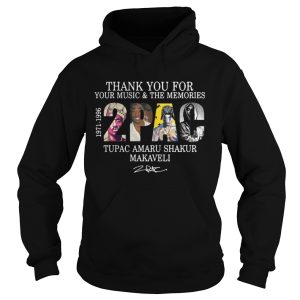 Thank you for your music and the Memories 2PAC Tupac Amaru Shakur Makaveli shirt 1
