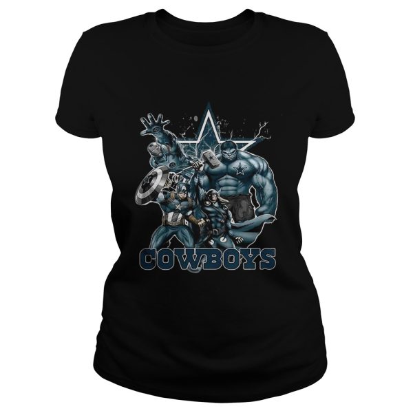 The Avengers Dallas Cowboys shirt