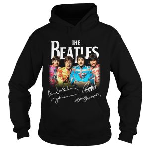 The Beatles John Lennon Paul McCartney George Harrison Ringo Starr signatures shirt 2