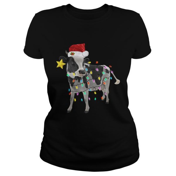 The Dairy cows light Christmas shirt