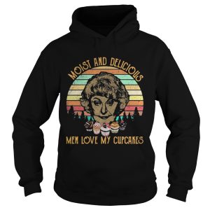 The Golden Girls Dorothy Zbornak moist and delicious men love my cupcakes retro shirt 2
