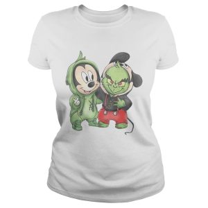 The Grinch Mickey Mouse Christmas Cartoon shirt 2