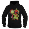 The Grinch and Deadpool baby shirt
