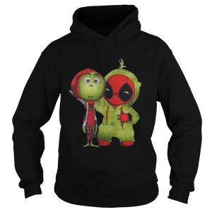 The Grinch and Deadpool baby shirt 1