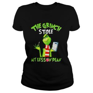 The Grinch stole my lesson plan shirt 2