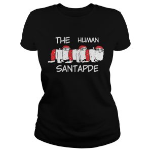 The Human Santapede Ugly Christmas Shirt 2