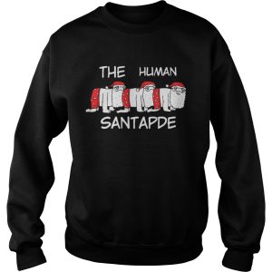 The Human Santapede Ugly Christmas Shirt 3