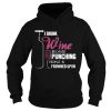 The I Drink Wine Because Punching People Is Frowned Upon Shirt