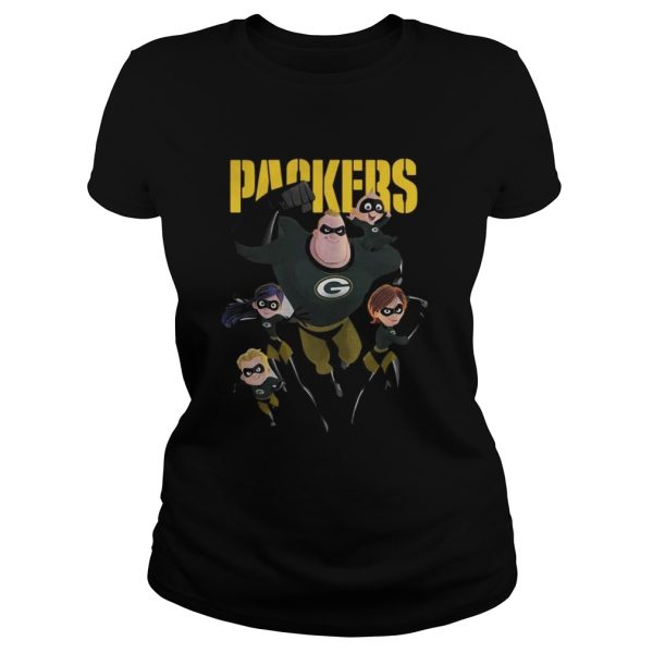 The Incredibles Green Bay Packers shirt