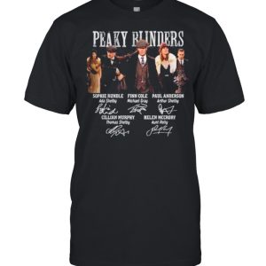 The Peaky Runders RIP Helen Mccrory 52 Year Signatures shirt