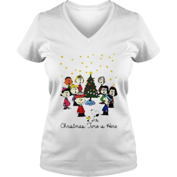 The Peanuts Gang christmas time is here shirt