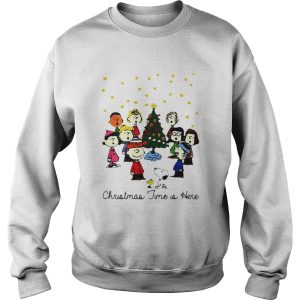 The Peanuts Gang christmas time is here shirt 1 The Peanuts Gang christmas time is here shirt 2