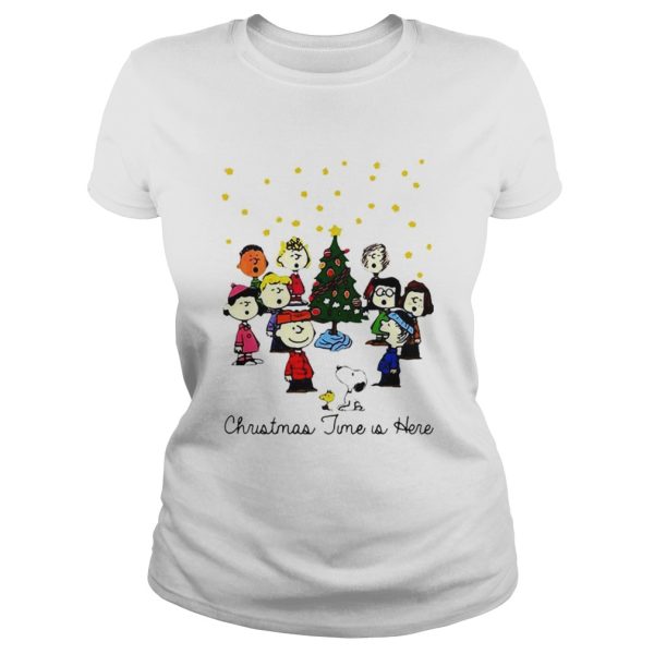 The Peanuts Gang christmas time is here shirt