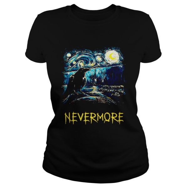 The Raven Nevermore shirt