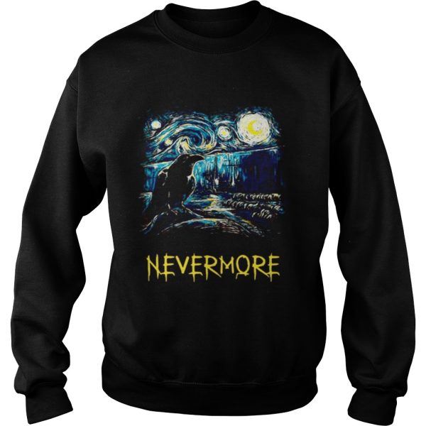 The Raven Nevermore shirt