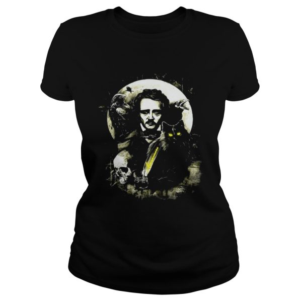 The Raven and The Black Cat Edgar Allan Poe shirt