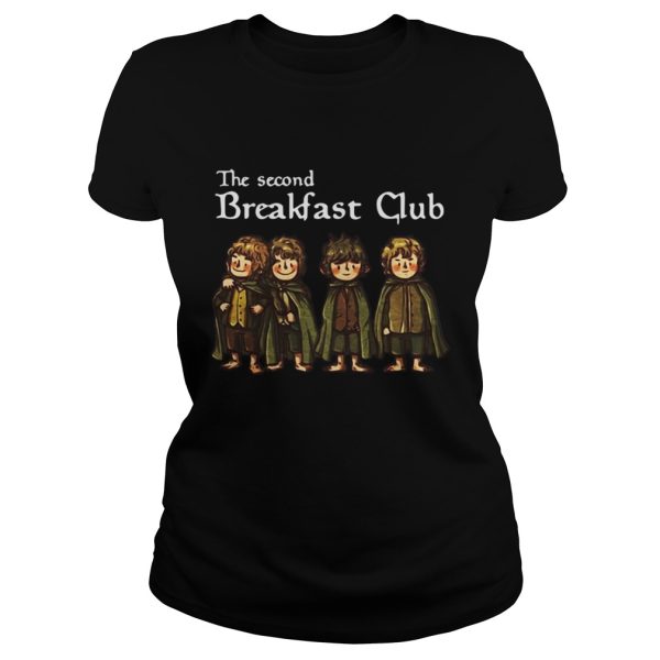 The Second Breakfast club the lord of the rings shirt