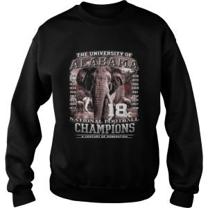 The University of Alabama National Football Champions a Century shirt 3