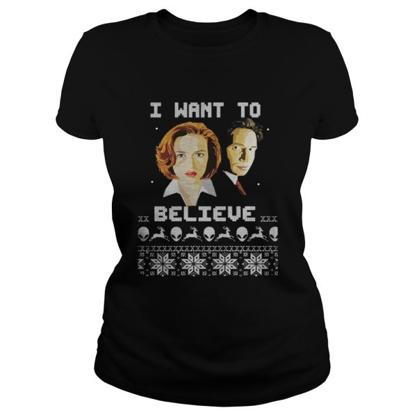 The X-Files I want to believe shirt