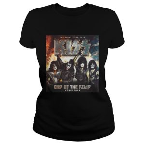 The final tour ever Kiss end of the road world tour shirt 1 The final tour ever Kiss end of the road world tour shirt 2