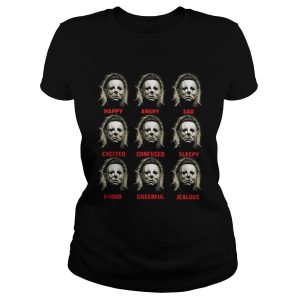 The many faces of Michael Myers shirt 2