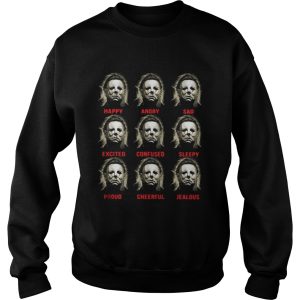 The many faces of Michael Myers shirt 3