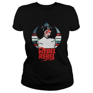 The sunset Decorative Mdf Star Wars Princess Leia Rebel Rebel shirt 1