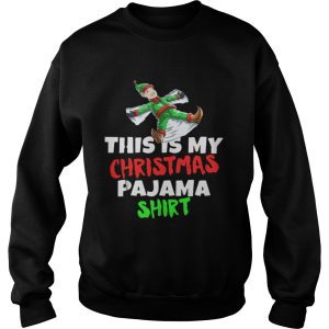 This Is My Christmas Pajama Santa ELF shirt 3